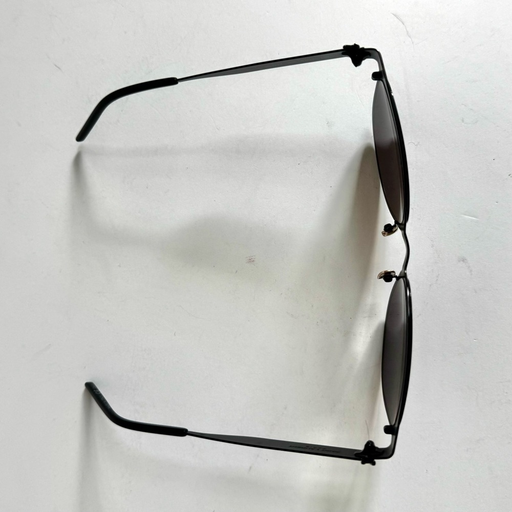 Yves Saint Laurent YSL black matte metal sunglasses - Picture 8 of 13